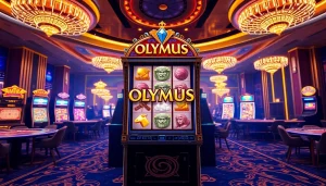 Nikmati mesin slot Olympus untuk permainan kasino yang mendebarkan dalam suasana yang memukau.