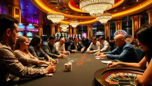 Experience the thrill of winning at SODO Casino with exciting table games and vibrant atmosphere.