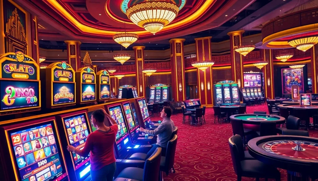 Experience the thrill of pg slot demo gameplay at vibrant casino slots.