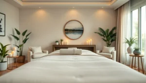 따뜻한 조명과 차분한 분위기의 가정 마사지 환경에서 오산출장마사지로 궁극의 휴식을 경험하세요.