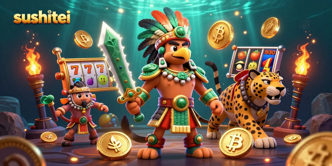 Engage in thrilling slots at the sushitei casino featuring dynamic slot reels and vibrant colors.