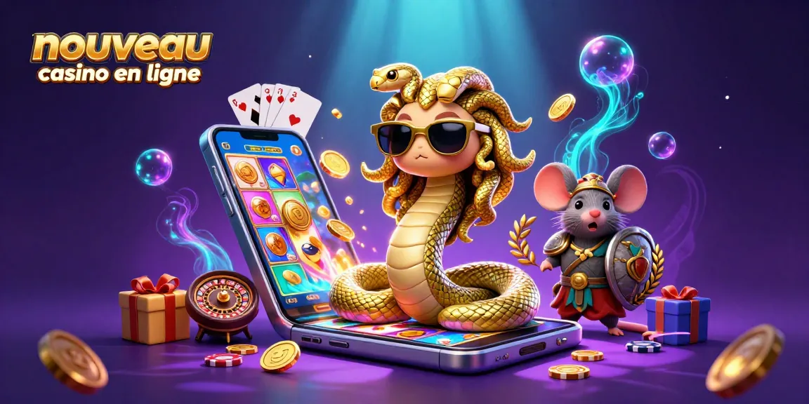 Explorez le monde captivant du nouveau casino en ligne avec des jeux passionnants et des gains potentiels.