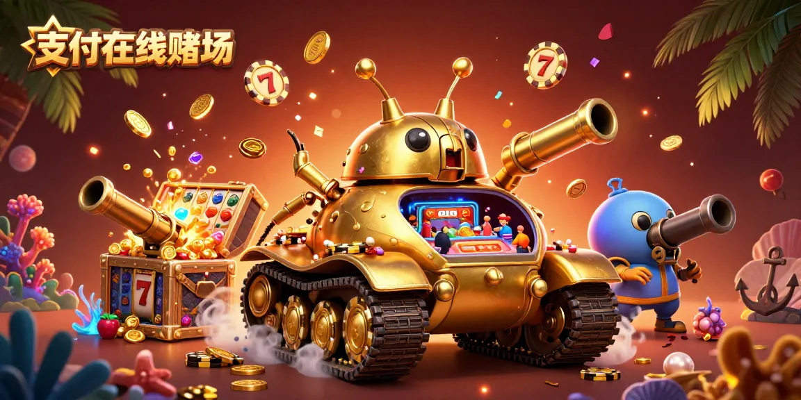 支付在线赌场提供的电子游戏，炫酷的场景和丰富的金币元素引人注目。