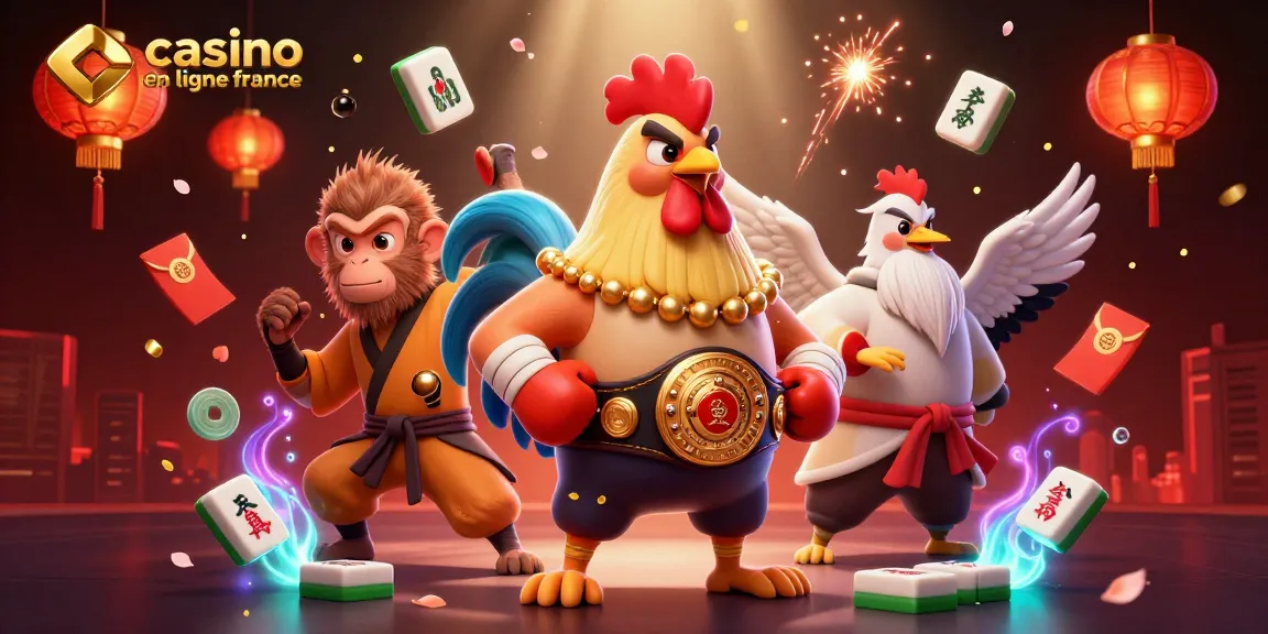 Jouez sur le casino en ligne France avec des personnages colorés et des éléments dynamiques qui ajoutent à l'excitation.