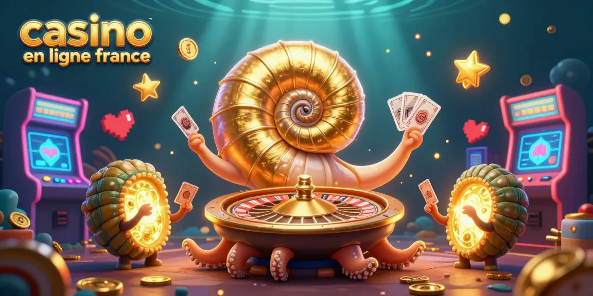 Jouer à des jeux de casino dans un monde vibrant à travers cette illustration, casino en ligne france en tête.