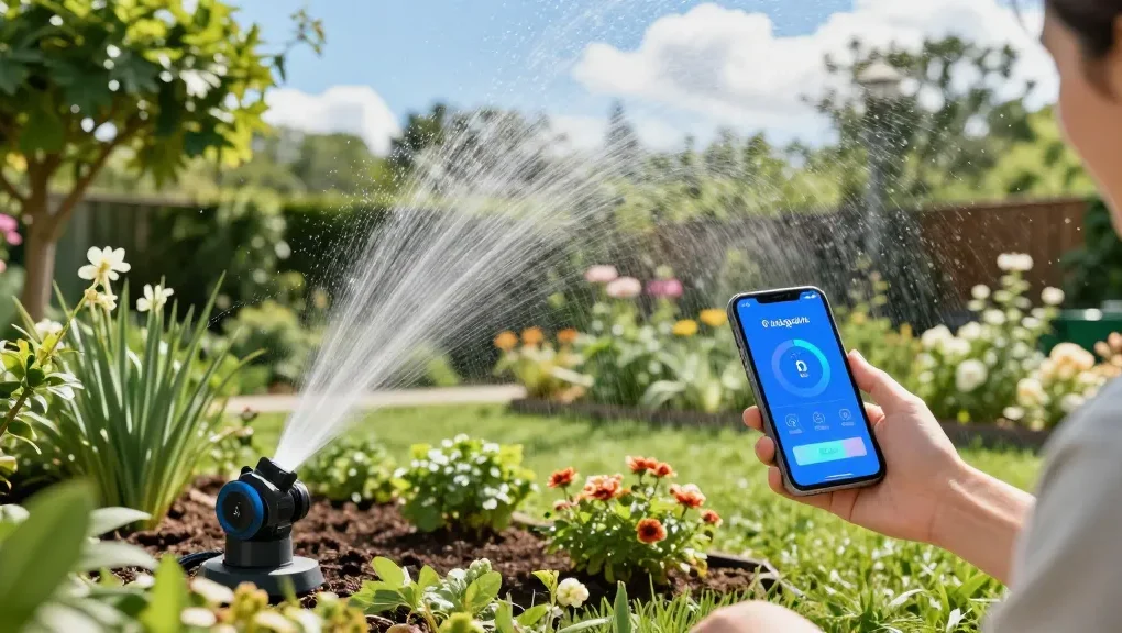 Efficient rainpoint Irrigation Controllers automate garden watering, enhancing plant growth.