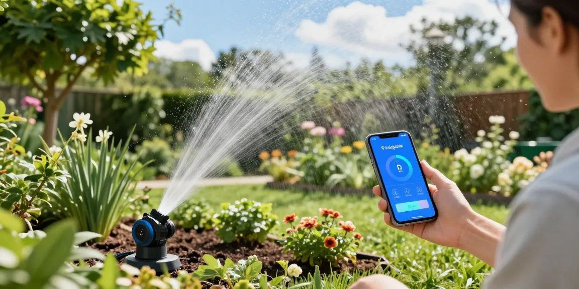 Efficient rainpoint Irrigation Controllers automate garden watering, enhancing plant growth.