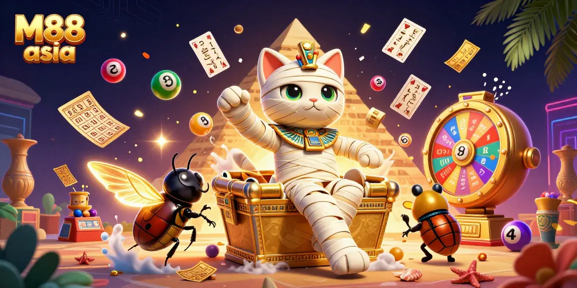 Experience the thrill of M88 asia with a vibrant gaming scene featuring dynamic lottery elements.
