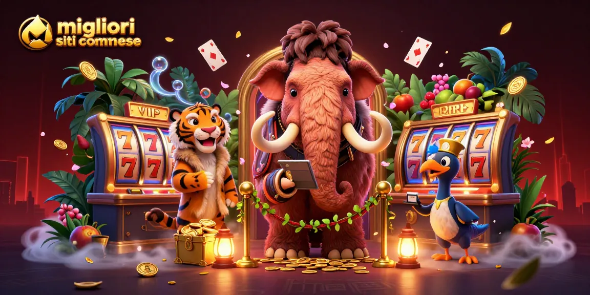 I migliori siti scommesse illuminano la festa con un mammut e un tigre VIP tra slot e premi d'oro.