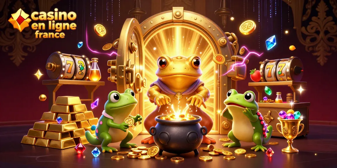 Profitez d'une expérience immersive au casino en ligne France avec des personnages fantastiques et des trésors dorés.