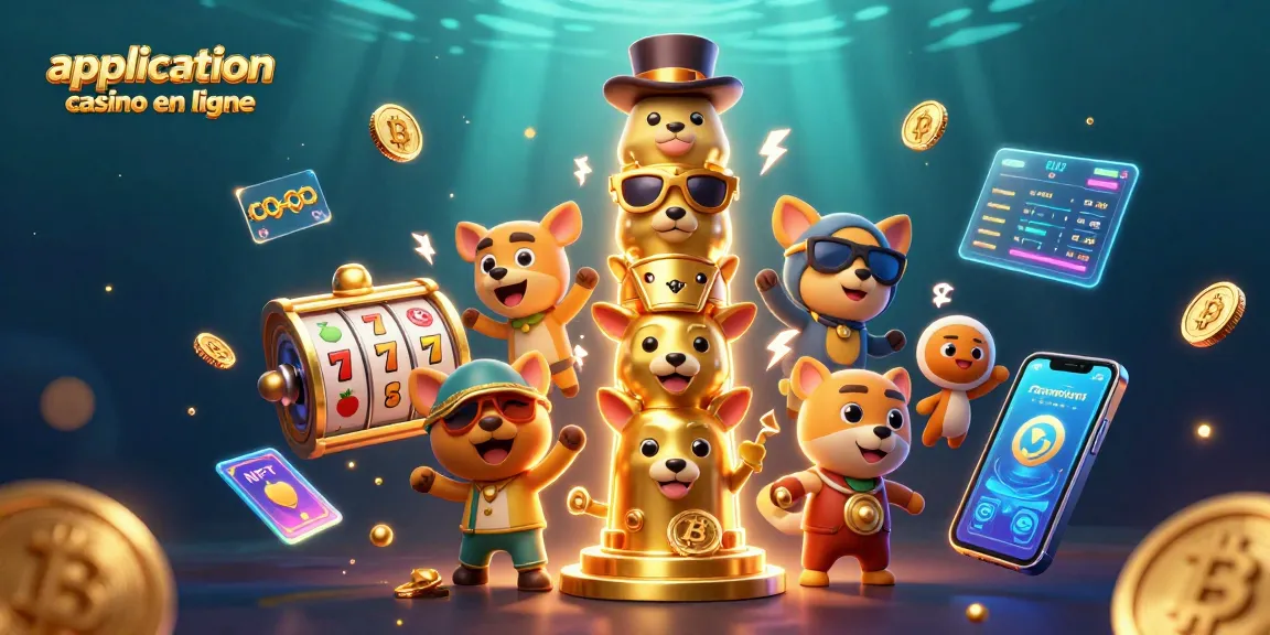 Profitez de l'application casino en ligne avec des visuels captivants et riches en éléments de jeu.