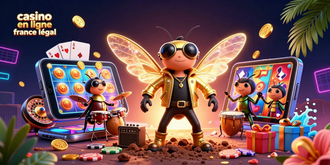 Découvrez le casino en ligne France légal avec des personnages animés dans une ambiance festive.