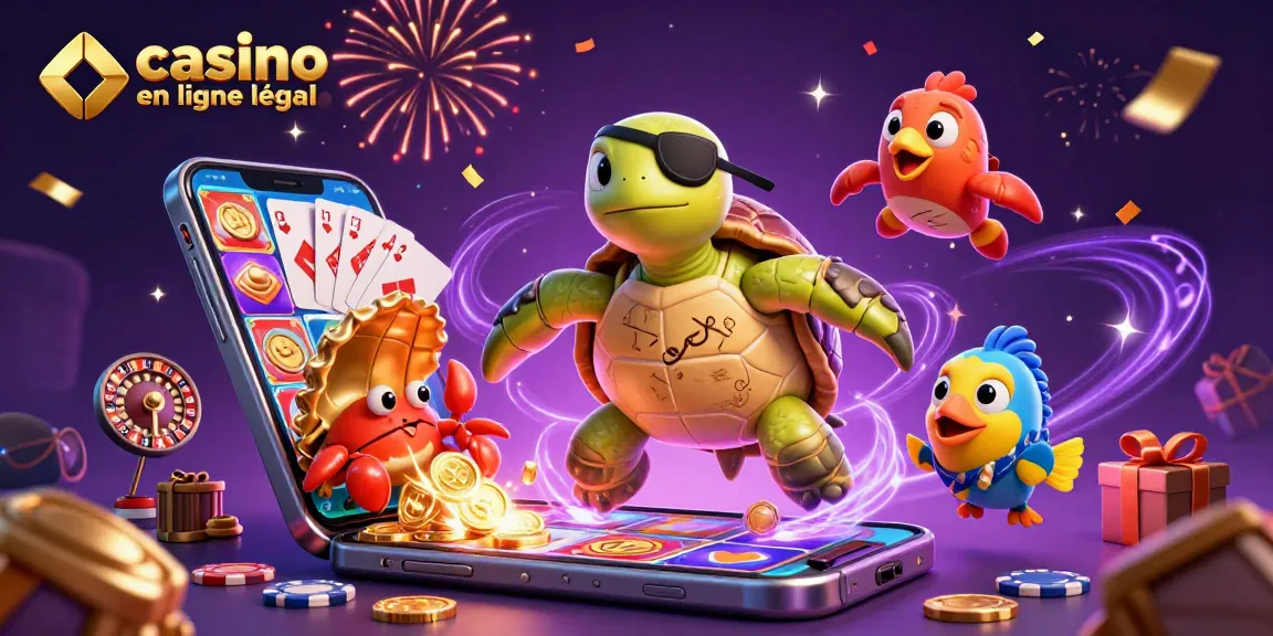 Découvrez l'univers fascinant du casino en ligne légal en France avec des personnages colorés et des jeux dynamiques.