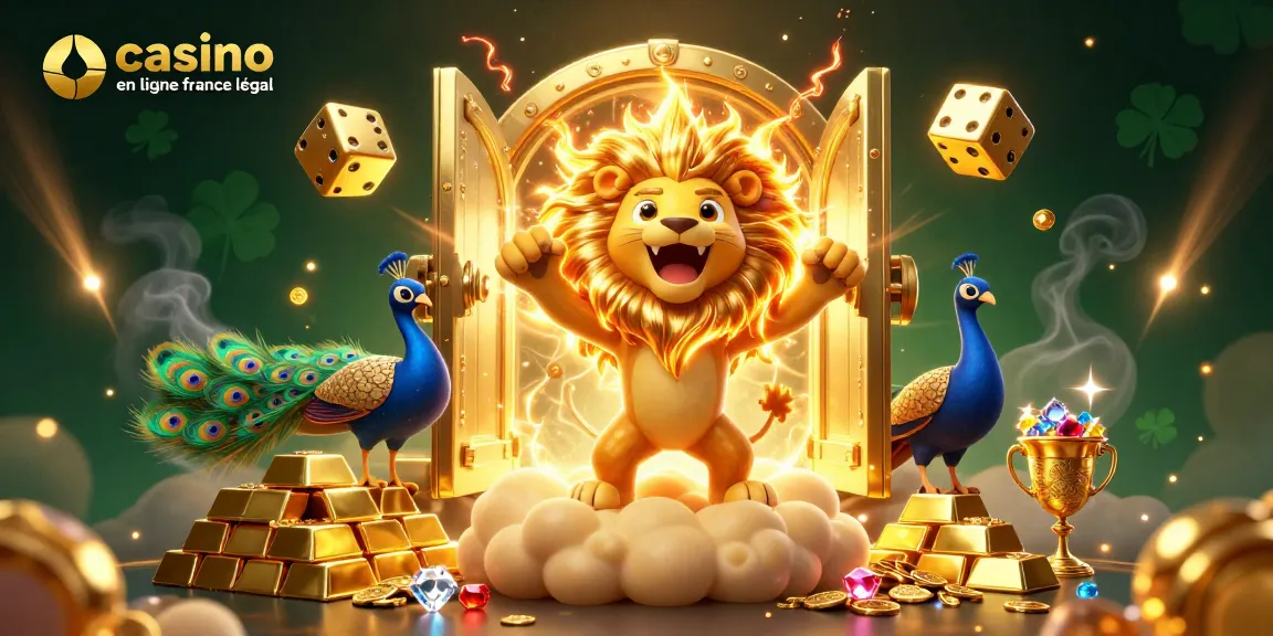 Découvrez le casino en ligne légal en France avec des visuels captivants de jeux d'argent.