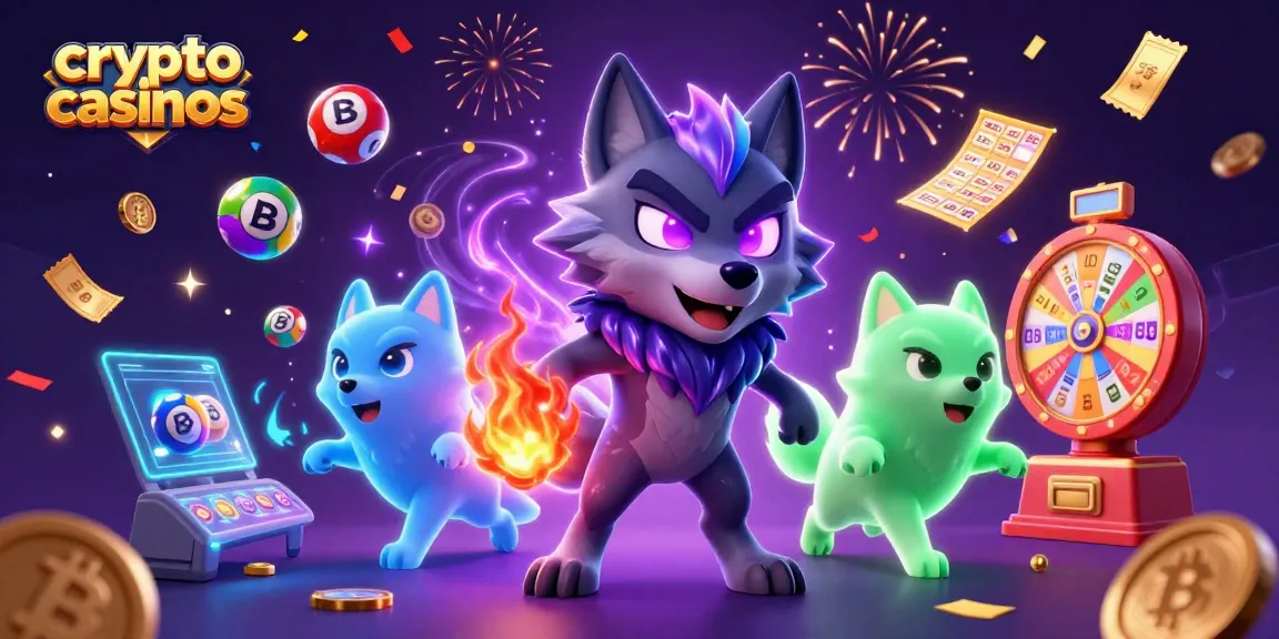 Les crypto casinos s'illuminent avec des loups fantomatiques et des éléments de jeu dynamiques.