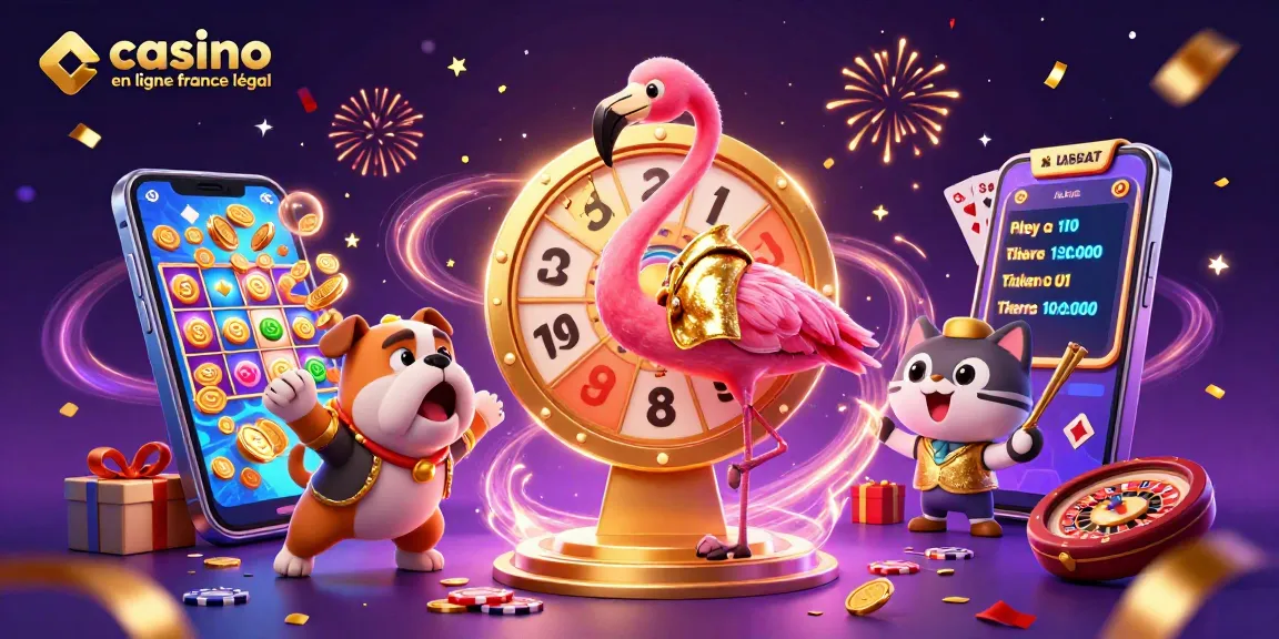 Vivez l'excitation du casino en ligne légal en France avec des personnages animés et des jeux captivants.