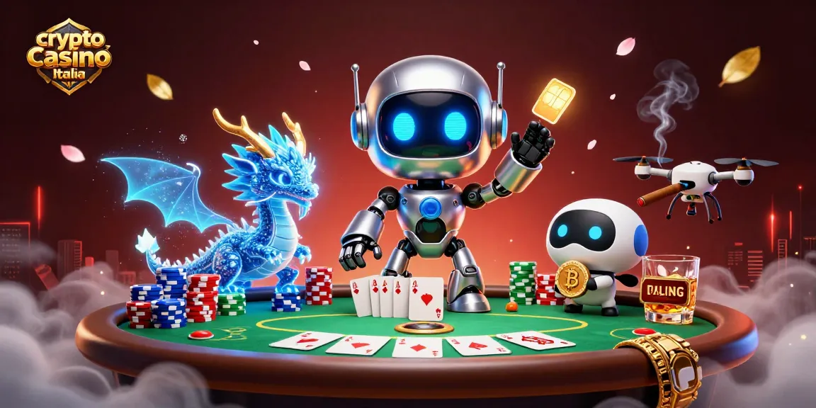 Scopri i migliori crypto casino Italia con un'illustrazione tridimensionale avvincente.