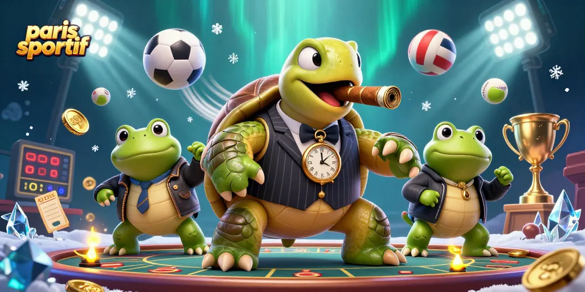 Pariez sur le paris sportif avec une scène dynamique de personnages 3D au casino
