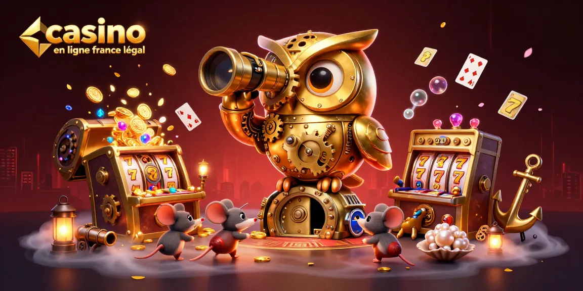 Casino en ligne France légal : profites des jeux de machines à sous et des jackpots