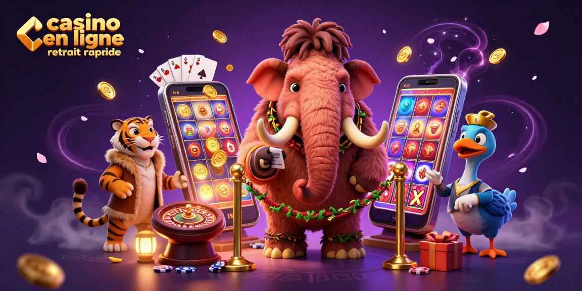 Accédez à des gains rapides avec casino en ligne retrait rapide grâce à un mammouth bouncer et un VIP.