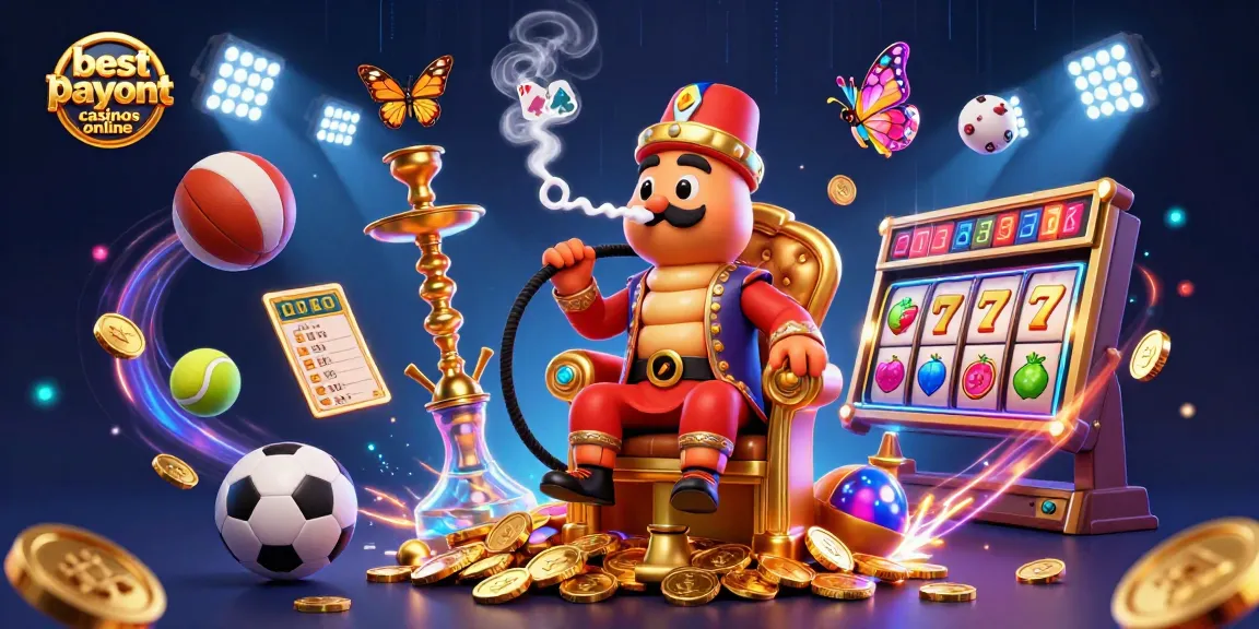 Experience exciting wins at the best payout casinos online with vibrant 3D casino illustrations.