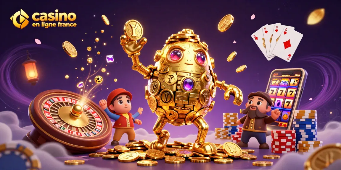 Casino en ligne France : Gagnez avec des symboles de machines à sous et des cartes au casino numérique.