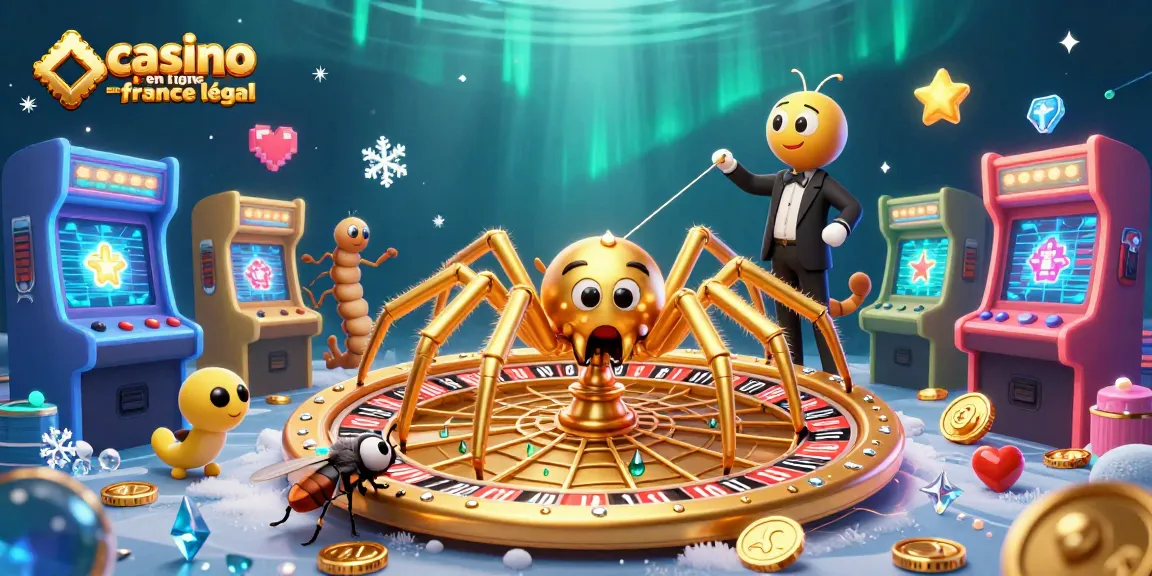 Découvrez le casino en ligne légal en France avec cette illustration captivante d'un jeu de roulette.