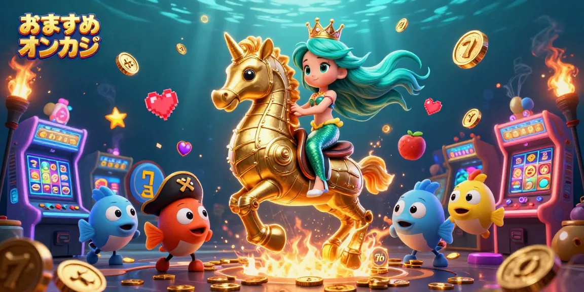 おすすめオンカジでスロットを楽しむ人魚のプリンセスとカジノゲームの魅力